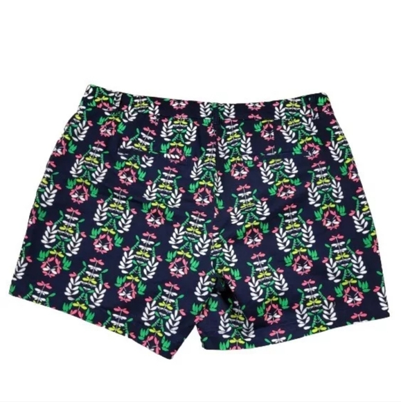 Crown & Ivy Shorts Size 18W Curvy Blue Dragonflies NWOT Waist 42" Womens - Picture 1 of 8